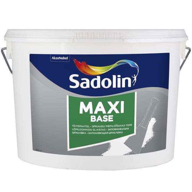 Sadolin Maxi Base gatava špaktelēšanas tepe, pelēka, 10L