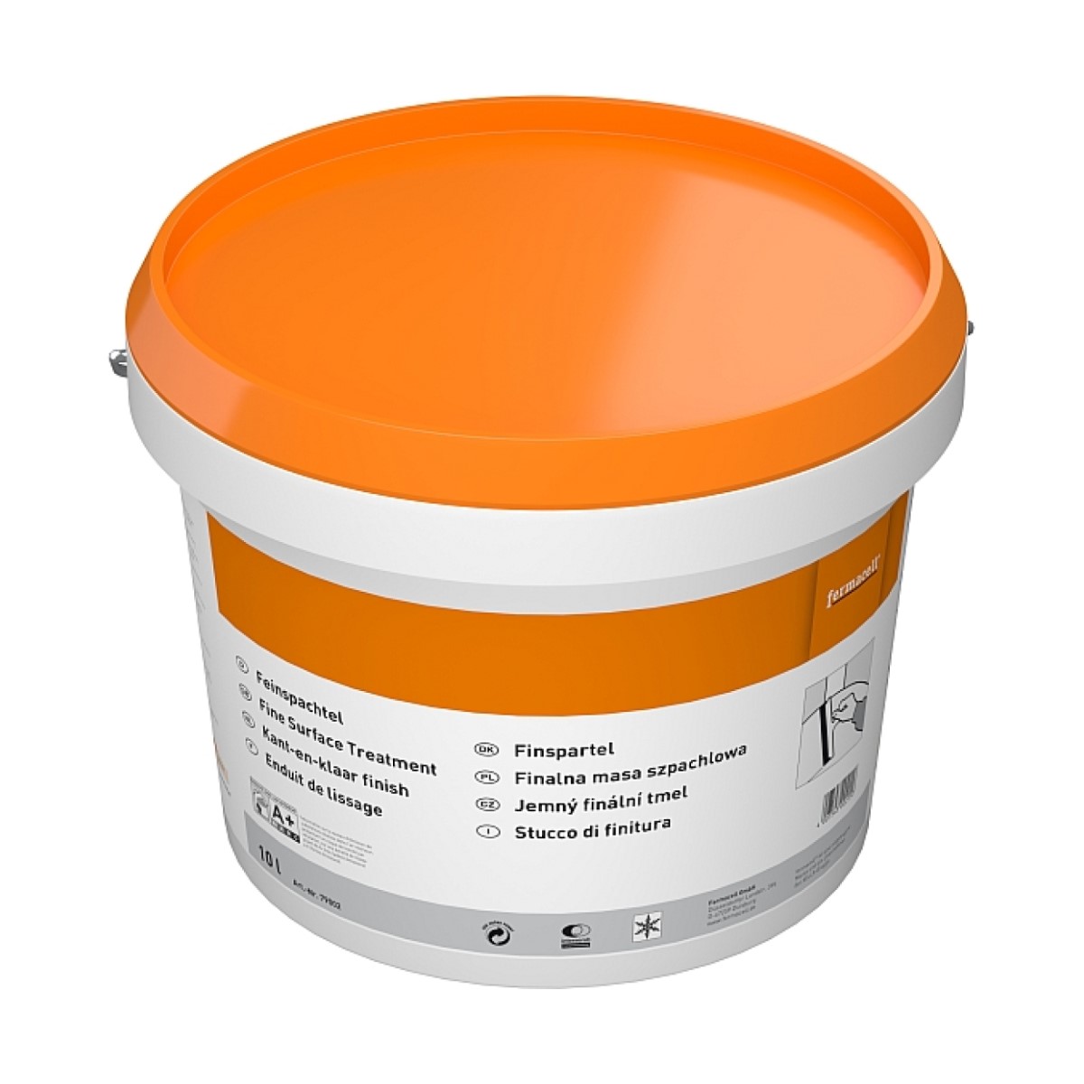 Fermacell Špaktele virsmas nobeigumam, gludai virsmai