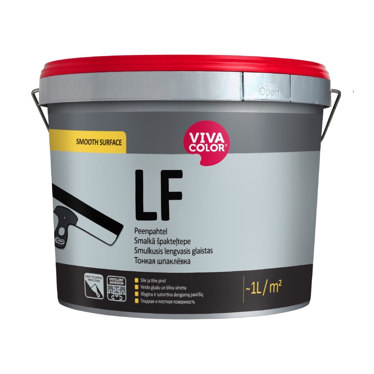 Vivacolor LF Smalkā špakteļtepe iekšdarbiem