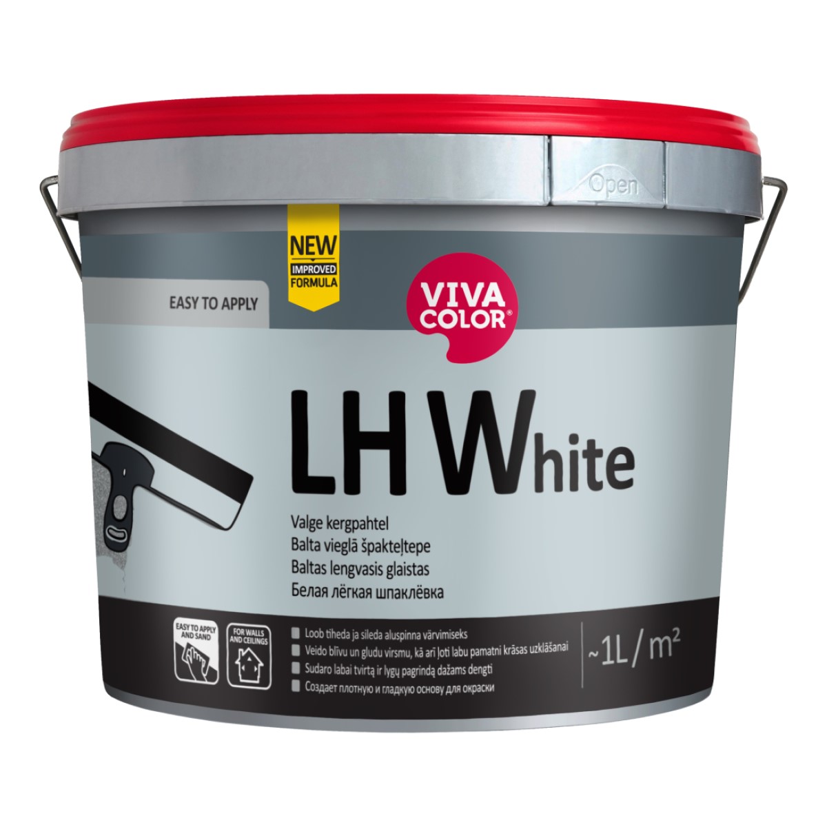 Vivacolor LH White Vieglā špakteļtepe