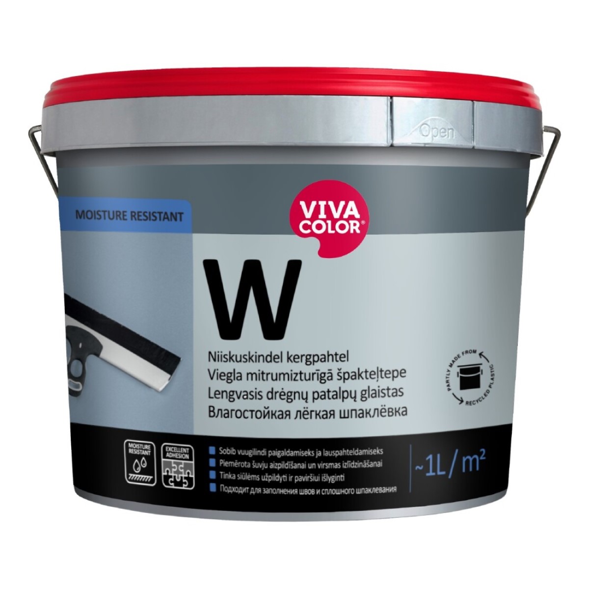 Vivacolor W Mitrumizturīga špakteļtepe