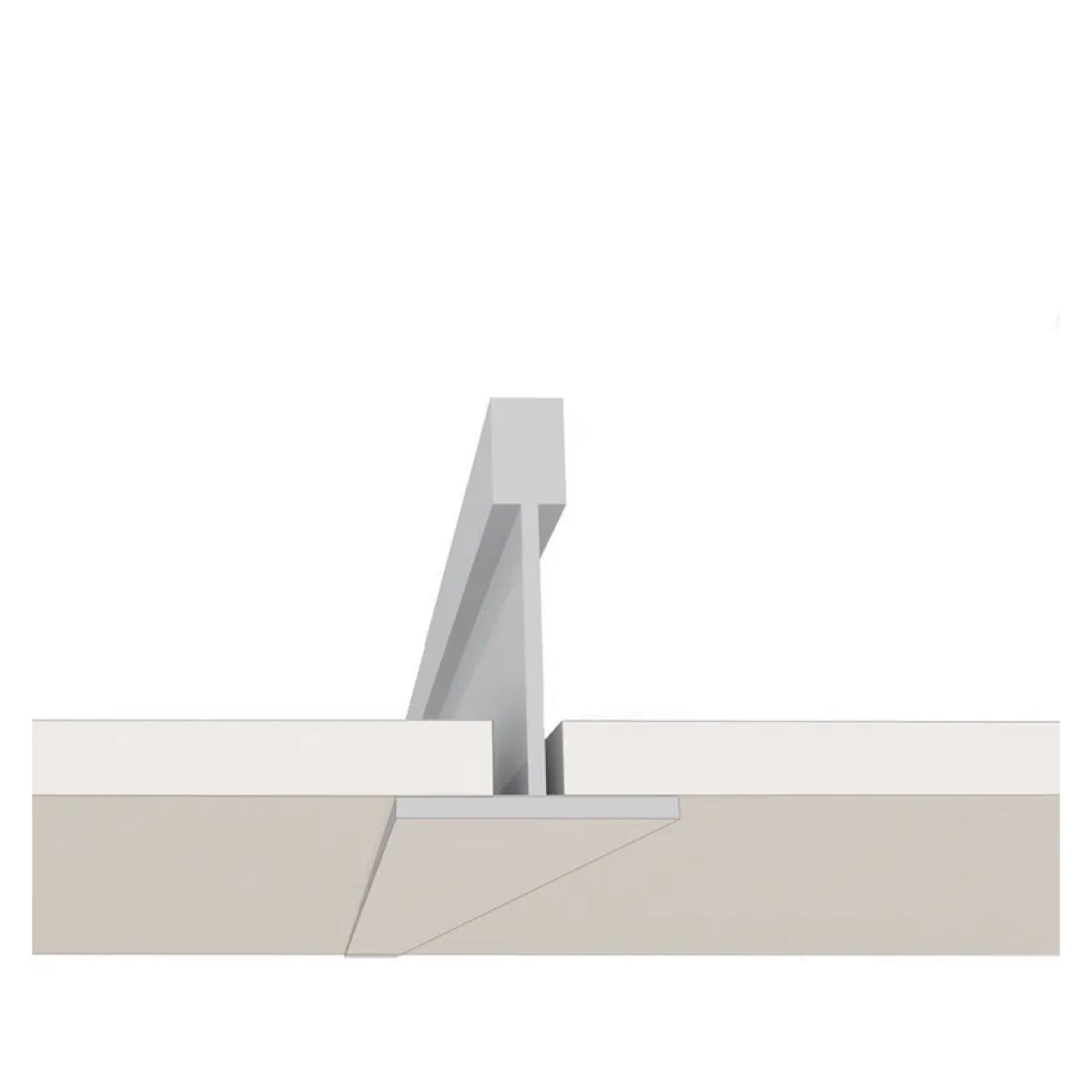 Knauf Danoline Danotile (A) higiēniskie/gludie, ģipša, piekaramie griesti 6.5mm