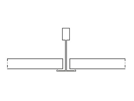 Knauf Danoline Plaza akustiskie, ģipša, piekaramie griesti 9.5x600x600mm, A, R