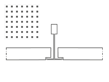 Knauf Danoline Plaza akustiskie, ģipša, piekaramie griesti 12.5x600x600mm, A+, S15, U3