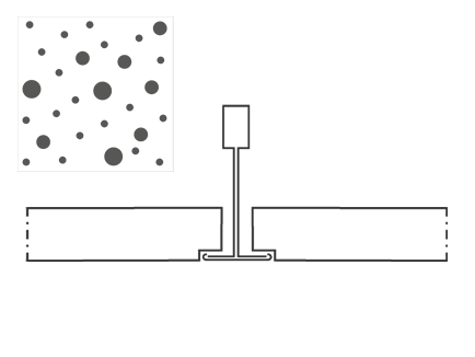 Knauf Danoline Plaza akustiskie, ģipša, piekaramie griesti 12.5x600x600mm, A+, S15, U8/15/20