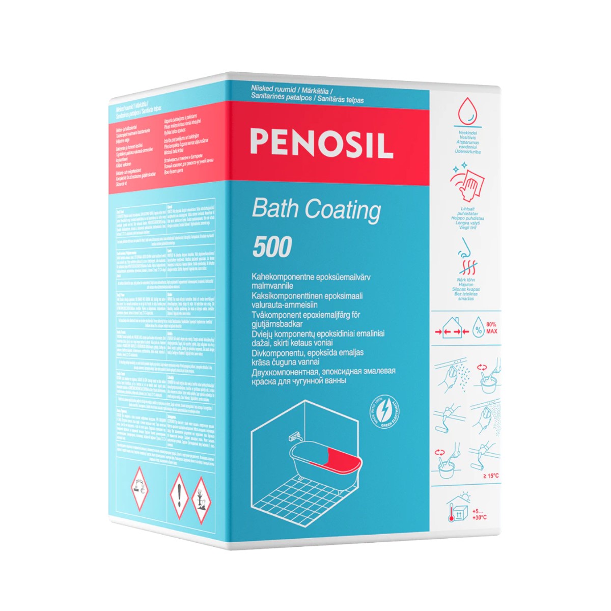 Penosil Bath Coating 500 Vannu atjaunošanas komplekts