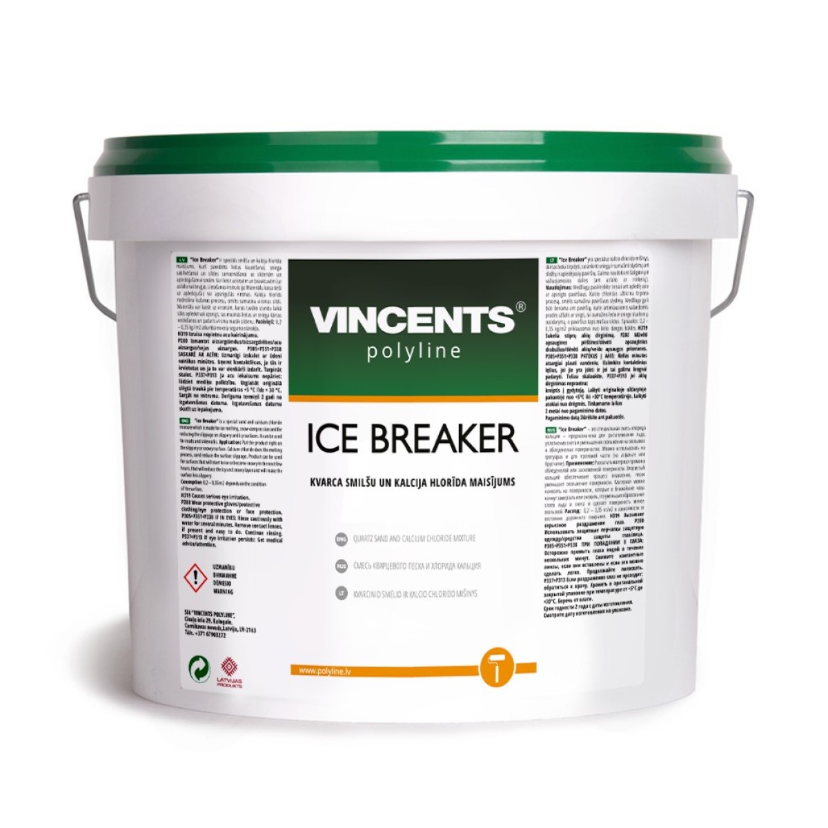 Vincents Polyline Ice Breaker Ledus kausēšanas un pretslīdes līdzeklis