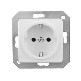 Kontaktrozete ar zemējumu  balta Vilma SL250 RP16-002-02 z/a