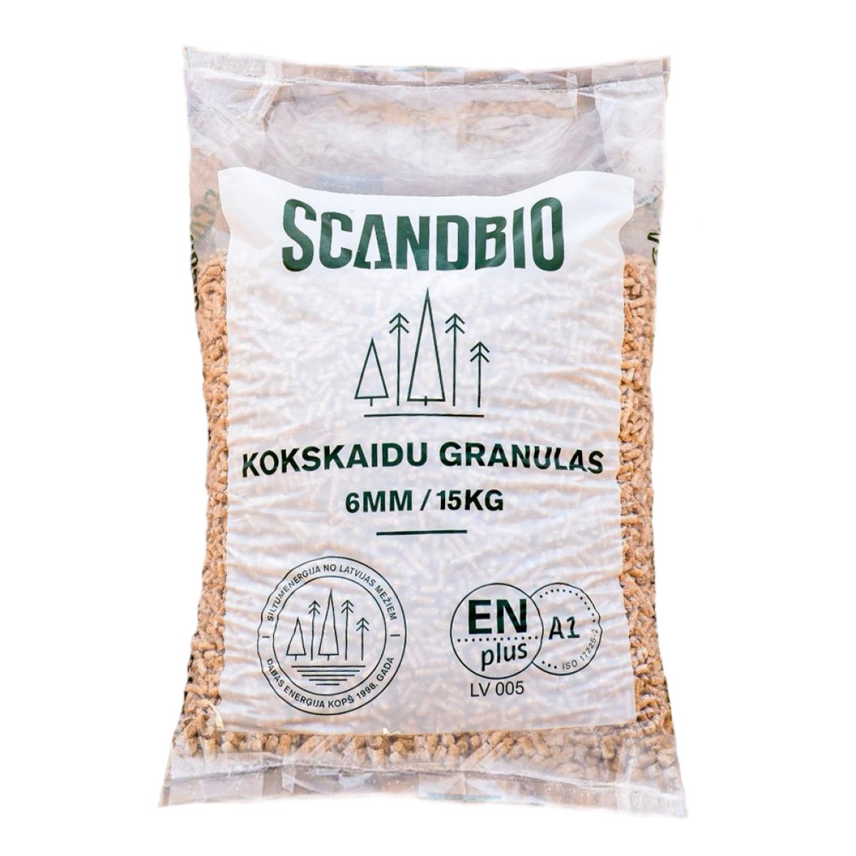 Scandbio Premium kokskaidu granulas