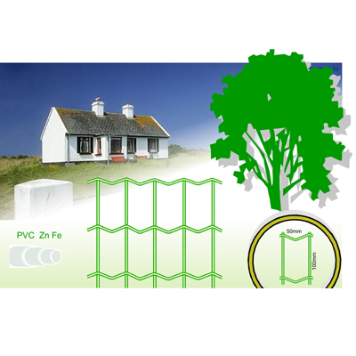 Žoga siets 1.2m, pārklāts ar PVC - zaļš 50 x 100
