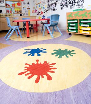 Polyflor Homogēnais PVC 2m plat., 2.00mm aizsargslānis