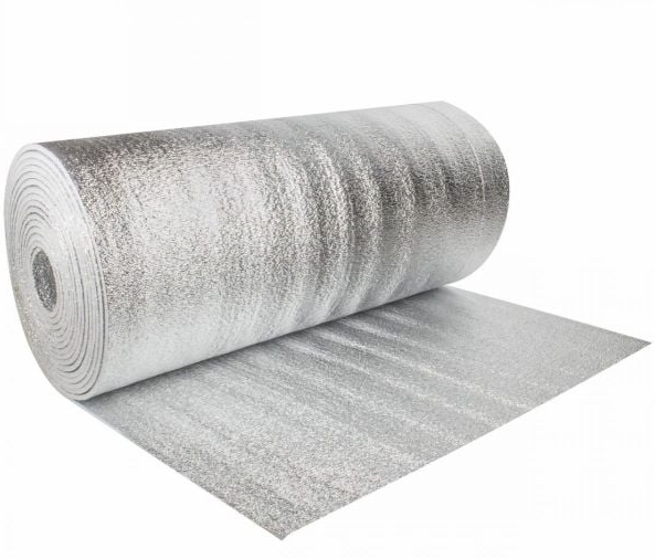 Pepi Reflekt Poly Atstarojošā siltumizolācija, laminēts no vienas puses ar metalizēlu PET plēvi 3mm 1.2x25m 