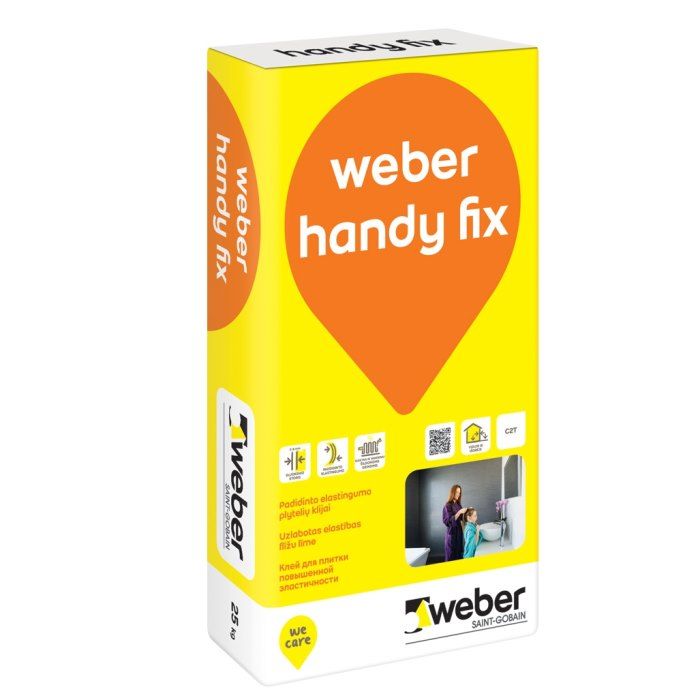 Weber Handy Fix (ex Vetonit Handy Fix) 25кг плиточный клей