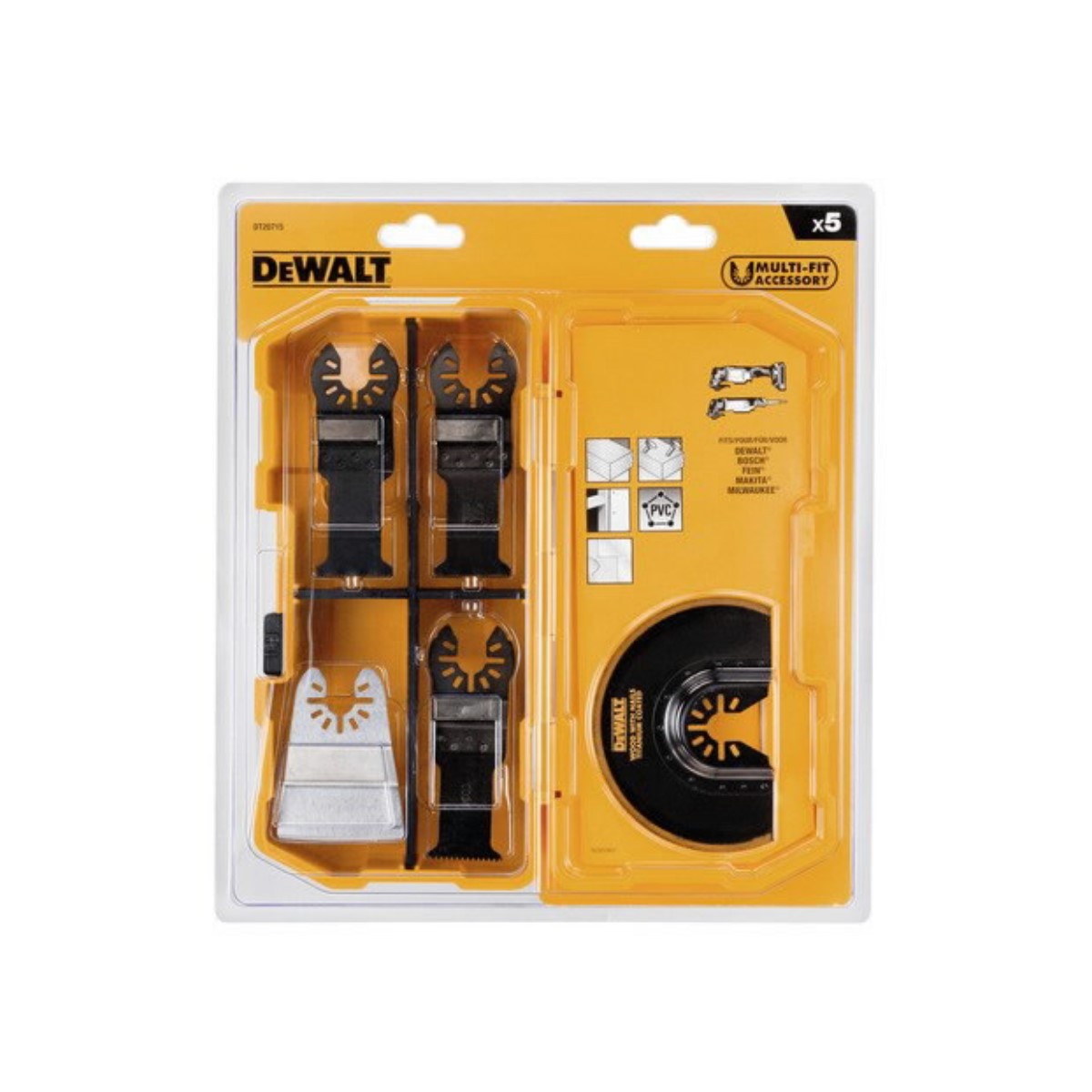 DeWalt Набор лезвий (5 шт.)