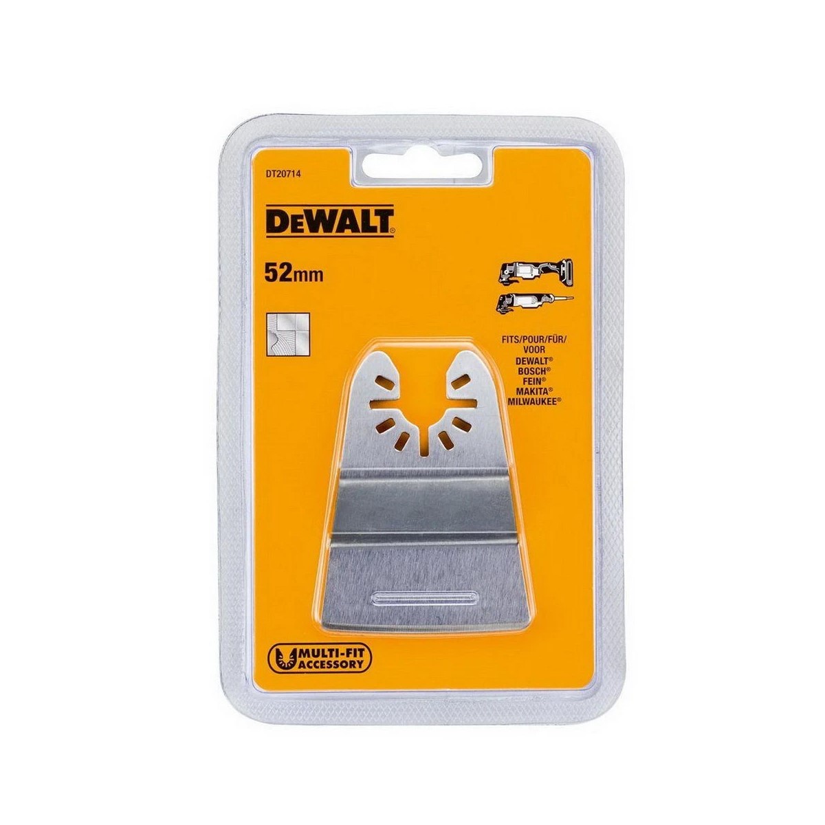 DeWalt Лезвие-скребок 52 мм