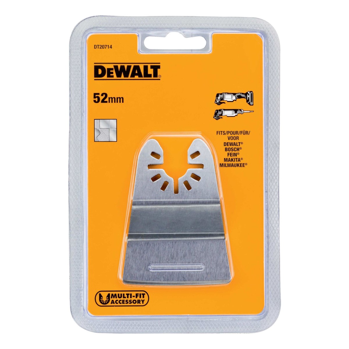 DeWalt Skrāpēšanas Asmens 52mm