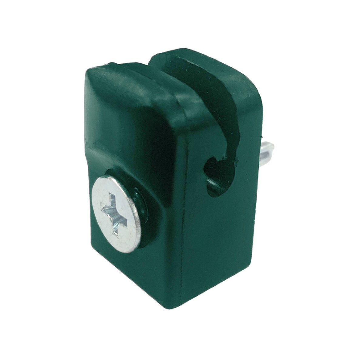 Vilmars Plastmasas klipši ar skrūvi, zaļi