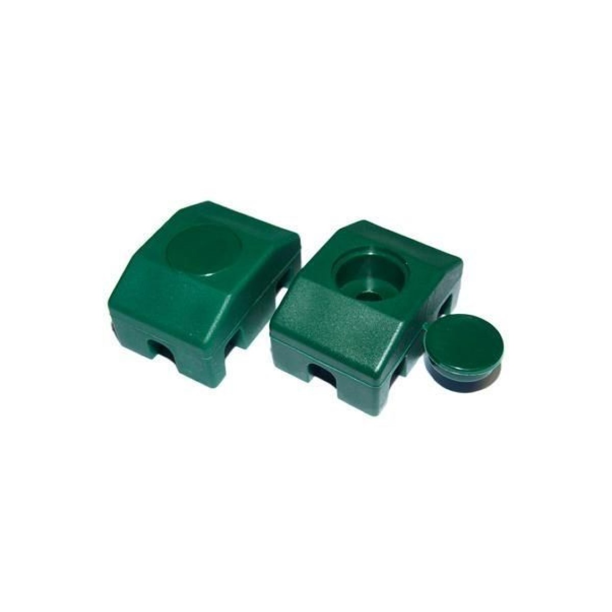 Vilmars Žogu paneļu stiprinājums 40x30mm/D6mm Zaļš