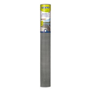 Tenax Quadra 10 Plastmasas aizsargsiets, 1x5m, pelēks