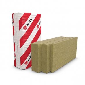 Paroc Linio Pro Nedegošas akmens vates plāksnēs fasādei 50x600x1200mm, palete 63.36m2