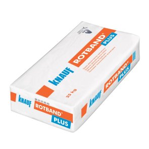 Knauf Rotband Plus Plānās kārtas ģipša apmetums sienām un griestiem, 25kg