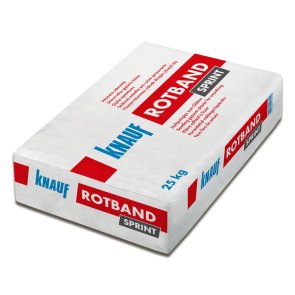 Knauf Rotband Sprint Ģipša apmetums ātrai uzklāšanai, 25kg