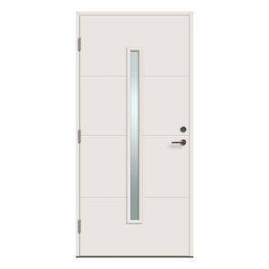 Kaski ARE Ārdurvju komplekts, baltas, 890x2090mm, kreisās