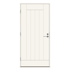 Kaski VERTO Ārdurvju komplekts, baltas, 890x2090mm, kreisās