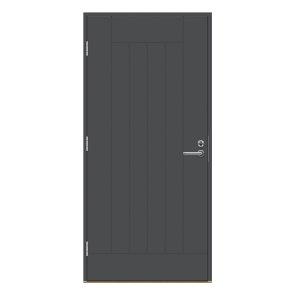 Kaski VERTO Ārdurvju komplekts, tumši pelēkas, 890x2090mm, kreisās