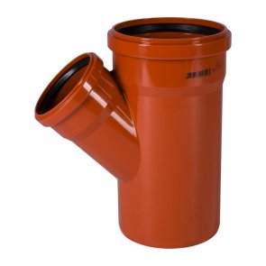 Ostendorf KGEA PVC Ārējās kanalizācijas trejgabals 45°, DN250/110mm