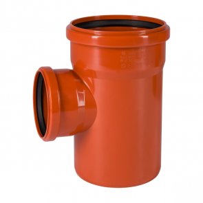 Ostendorf KGEA PVC Внешний канализационный тройник 87.5°, DN160/110mm