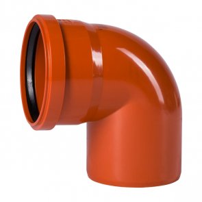 Ostendorf KGB PVC Внешнее канализационное колено 87.5°, DN250mm