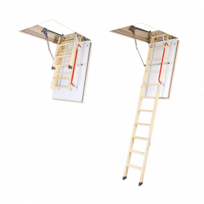 Fakro Ugunsdrošās bēniņu kāpnes LWF EI60 SL 280-305cm 60x120cm