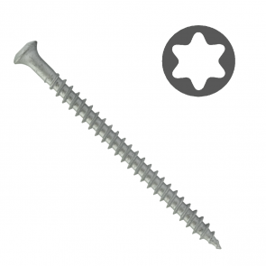 VRF Шуруп для газобетона GBS, Magni Silver, Torx 25 , 6x80mm