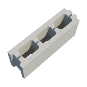 Stoneroc 140 Dobtie betona bloki, 140x190x495mm, 1.264m3 (palete)