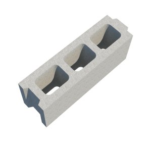 Stoneroc 140 Dobtie betona bloki, 140x190x495mm