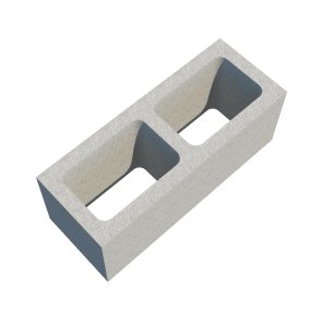 Stoneroc 190 STANDARD Dobtie betona bloki, 190x190x495mm