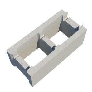 Stoneroc BOND BEAM M5 240 Dobtie betona bloki, 240x190x495cm, 1.354m3