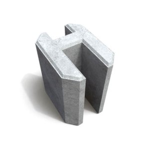 Vilmars Pasētas pagarinājuma betona stiprinājums, 20x16.5x22cm