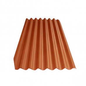 Eternit Agro XL Bezazbesta šīferis, 2500x1130mm, 8 viļņi, ķieģeļu sarkana