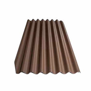 Eternit Agro XL Bezazbesta šīferis, 2500x1130mm, 8 viļņi, brūna