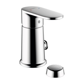 Hansgrohe Vernis Blend Смеситель для биде с вертикальной форсункой , hroms