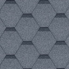 Mida Rock Hexagonal Битумная черепица 3 м2 Pelēks