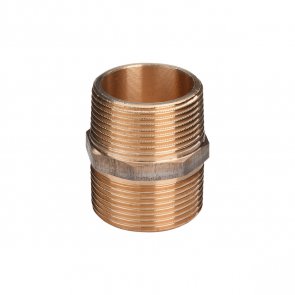 Viega Двойной ниппель 3/8 collas, bronza