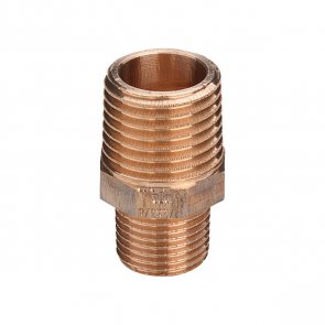 Viega Переходник, внешняя резьба Viega Pāreja 1/2 collas x3/8 collas, ārējā vītne, bronza