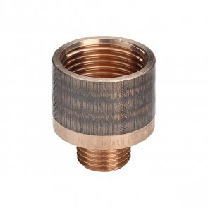 Viega Переходник 1/8 collas x3/8 collas, ārējā/iekšējā vītne, bronza