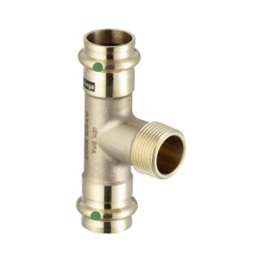 Viega Sanpress Trejgabals, ārējā vītne, 54mm x 1 collas x 54mm