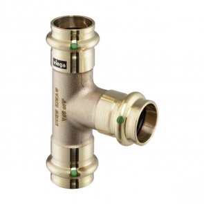 Viega Sanpress Тройник 22x18x22mm