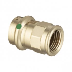 Viega Sanpress Переходник, внутренняя резьба , 15mm x 1/2 collas