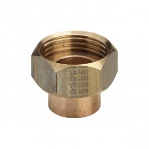 Viega Плоское винтовое соединение, внутренняя резьба , 15mm x3/4 collas, bronza